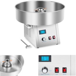 Wydajna maszyna do waty cukrowej 1500W 4kg/h 62cm Royal Catering RCZK-1500S-W