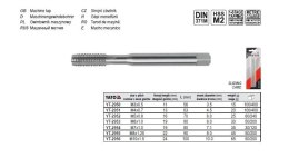 YATO GWINTOWNIK MASZYNOWY M5, DIN 371 HSS M2 2952