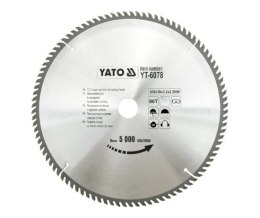 YATO PIŁA TARCZOWA WIDIOWA 300x30mm 96-ZĘBÓW 6078