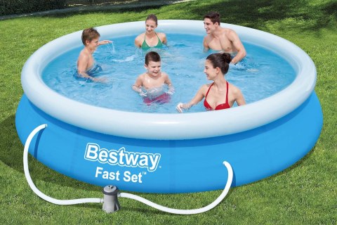 Basen ogrodowy rozporowy 366 x 76 cm zestaw 17w1 Bestway 57274 Basen ogrodowy rozporowy 366 x 76 cm zestaw 17w1 Bestway 57274