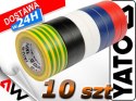 YATO TAŚMA IZOLACYJNA 19mmx20m MIX/10szt.