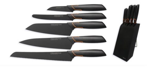 FISKARS ZESTAW 5 NOŻY W BLOKU EDGE