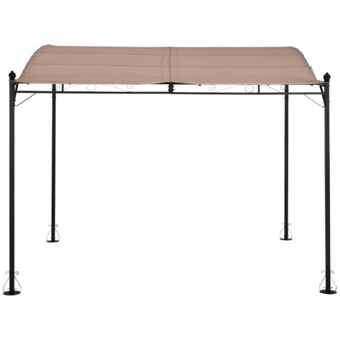 Zadaszenie ogrodowe altana wolnostojąca 2.6 x 3 x 2.5 m beżowa Zadaszenie ogrodowe altana wolnostojąca 2.6 x 3 x 2.5 m beżowa