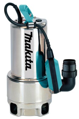 MAKITA POMPA DO WODY BRUDNEJ Z PŁYWAKIEM 1100W 250 l/min INOX PF1110