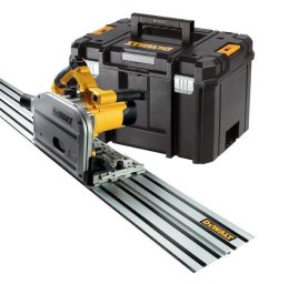 DEWALT PILARKA TARCZOWA - ZAGŁĘBIARKA 1300W 165mm DWS520KTR + SZYNA 1,5m TSTAK