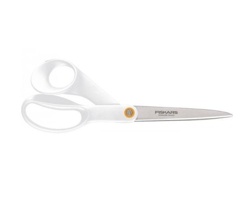 FISKARS NOŻYCZKI UNIWERSALNE 21cm WHITE