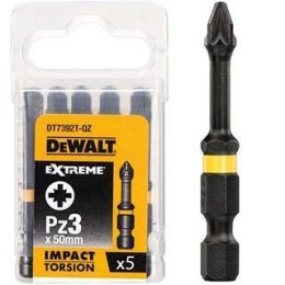 DEWALT KOŃCÓWKA UDAROWA PZ3x50 5szt. EXTREME IMPACT TORSION