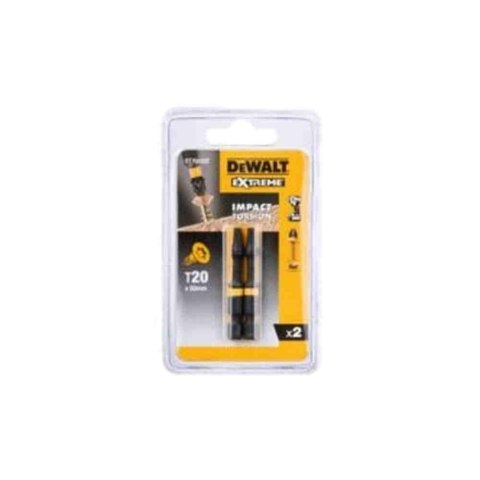 DEWALT KOŃCÓWKA UDAROWA T20x50 /2szt. EXTREME IMPACT TORSION