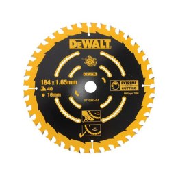 DEWALT PIŁA TARCZOWA DO ZAGŁĘBIARKI 184mmx40zx16mm