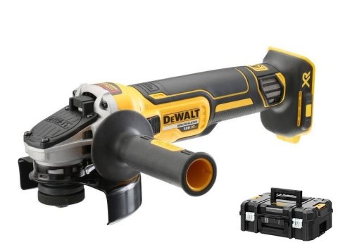 DEWALT SZLIFIERKA KĄTOWA 18V LI-ION 125mm BEZ AKUMULATORÓW I ŁADOWARKI BEZSZCZOTKOWA TSTAK DCG405NT