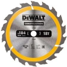 DEWALT PIŁA TARCZ.184x16mmx18z