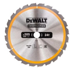 DEWALT PIŁA TARCZ.305x30mmx24z