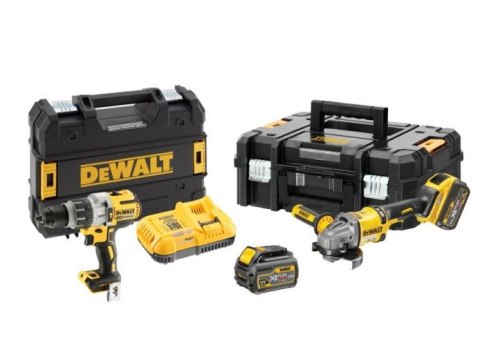 DEWALT ZESTAW COMBO 18/54V DCD996+DCG414 FLEXVOLT 2x6,0Ah TSTAK DCK2055T2T