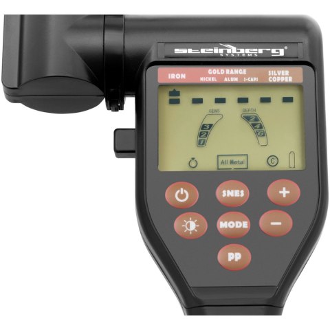 Wykrywacz detektor metali składany zasięg do 20 cm śr. cewki 24 cm 50-109 cm Wykrywacz detektor metali składany zasięg do 20 cm śr. cewki 24 cm 50-109 cm