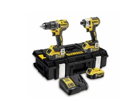 DEWALT.ZESTAW COMBO 18V (DCD796+DCF887) 3x5,0Ah TOUGH SYSTEM DCK266P3