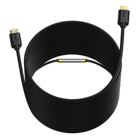 Długi kabel przewód HDMI 2.0 1080p 60Hz 20m czarny Długi kabel przewód HDMI 2.0 1080p 60Hz 20m czarny