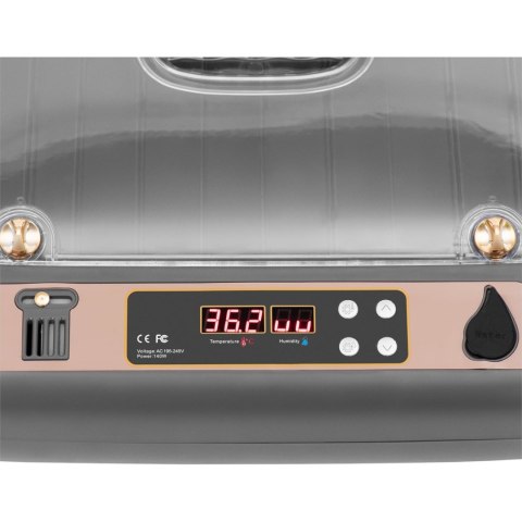 Inkubator klujnik do 100 jaj automatyczny z dozownikiem wody 140 W Inkubator klujnik do 100 jaj automatyczny z dozownikiem wody 140 W