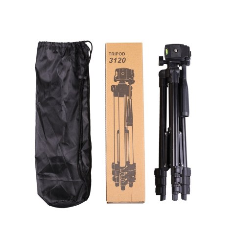 Statyw trójnóg TRIPOD 3120 na aparat fotograficzny telefon i kamerę GoPro Statyw trójnóg TRIPOD 3120 na aparat fotograficzny telefon i kamerę GoPro