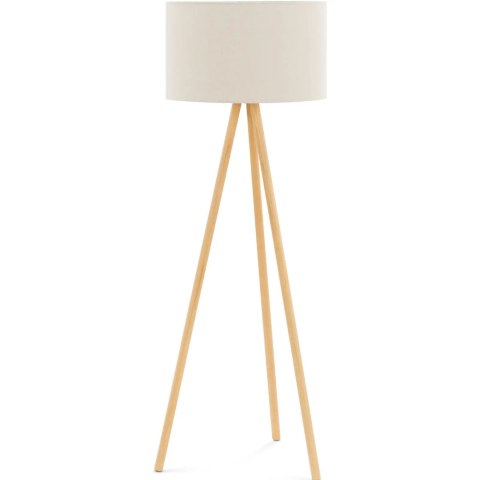 Lampa stojąca podłogowa klosz z tkaniny E27 148 cm Lampa stojąca podłogowa klosz z tkaniny E27 148 cm