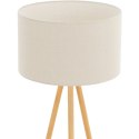 Lampa stojąca podłogowa klosz z tkaniny E27 148 cm Lampa stojąca podłogowa klosz z tkaniny E27 148 cm