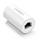 Złączka mufa do kabli sieciowych skrętki RJ45 Cat. 5e/6 do 100m biały Złączka mufa do kabli sieciowych skrętki RJ45 Cat. 5e/6 do 100m biały