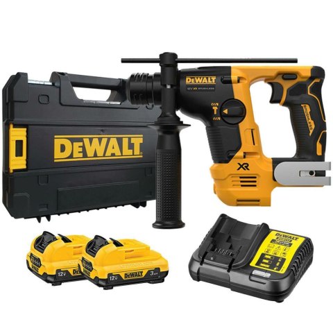 DEWALT MŁOTOWIERTARKA 12V 1,1J WIERCENIE 2x3,0Ah DCH072L2