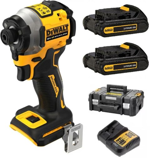 DEWALT.ZAKRĘTARKA UDAR.18V 208Nm 2x2,0Ah TSTAK DCF850D2T