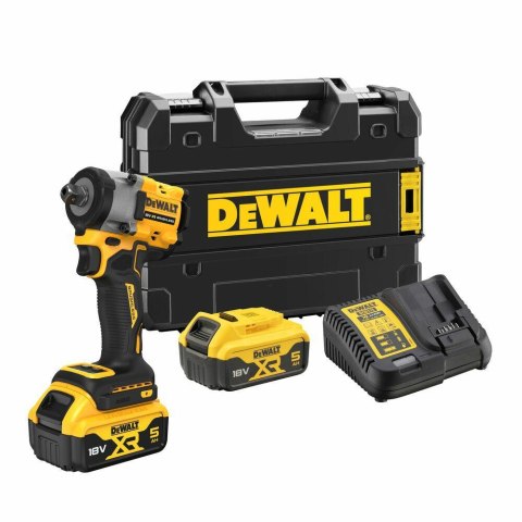 DEWALT.KLUCZ UDAROWY 1/2" 18V 406Nm 2x5,0Ah TSTAK ZAPADKA DCF922P2T