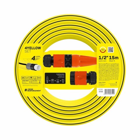 CELLFAST ZESTAW ZRASZAJĄCY YELLOW ROZMIAR: 1/2" DŁUGOŚĆ: 15m