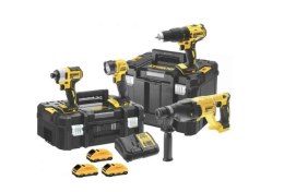 DEWALT.ZESTAW COMBO 18V DCK440L3T (DCD778+DCF787+DCH033+DCL040) 3x3,0Ah TSTAK