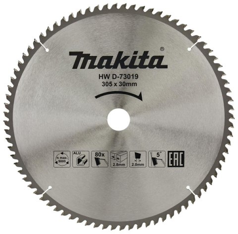 MAKITA PIŁA TARCZOWA DO ALUMINIUM 305x30x80z ECONOMY