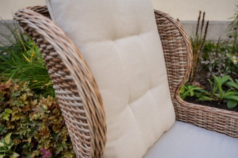 Elegancki fotel APERTO okrągły technorattan Elegancki fotel APERTO okrągły technorattan