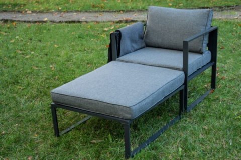 Szezlong ogrodowy z aluminium MOSTRARE Szezlong ogrodowy z aluminium MOSTRARE