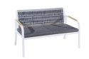 Zestaw mebli aluminiowych RARO z plecioną liną Zestaw mebli aluminiowych RARO z plecioną liną