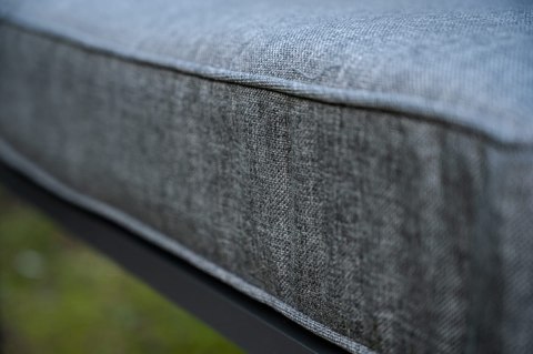 Zestaw mebli balkonowych 2 MOSTRARE z szarego aluminium Zestaw mebli balkonowych 2 MOSTRARE z szarego aluminium
