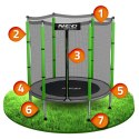 Trampolina ogrodowa dla dzieci 140 cm 4,5ft Neo-Sport Trampolina ogrodowa dla dzieci 140 cm 4,5ft Neo-Sport